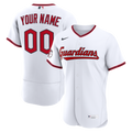 Cleveland Guardians Nike Home Authentic Custom Jersey - White
