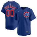 Chicago Cubs Nike Alternate Limited Custom Jersey - Royal