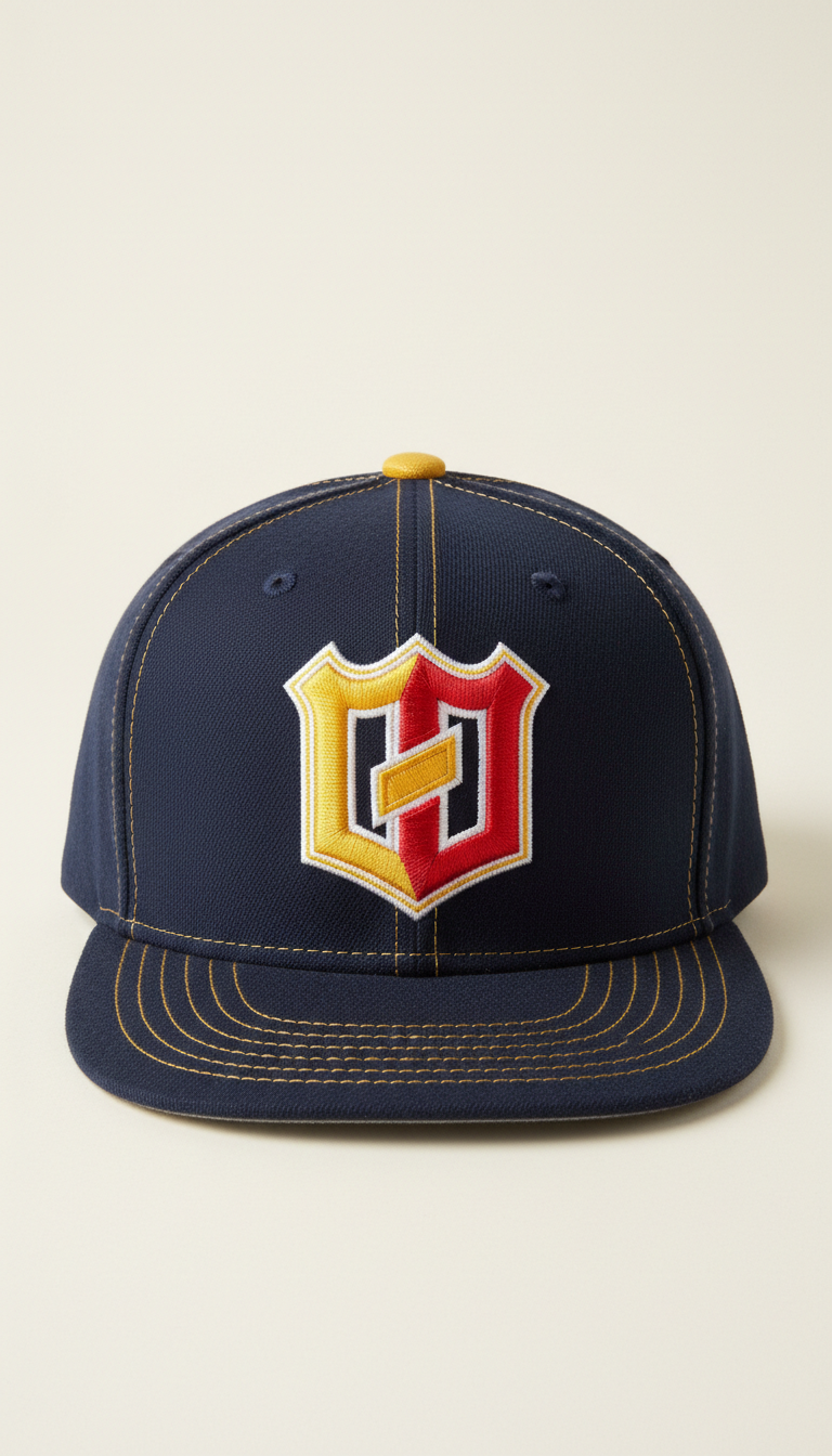 Throwback Fitted MLB Hat in Felt Wool