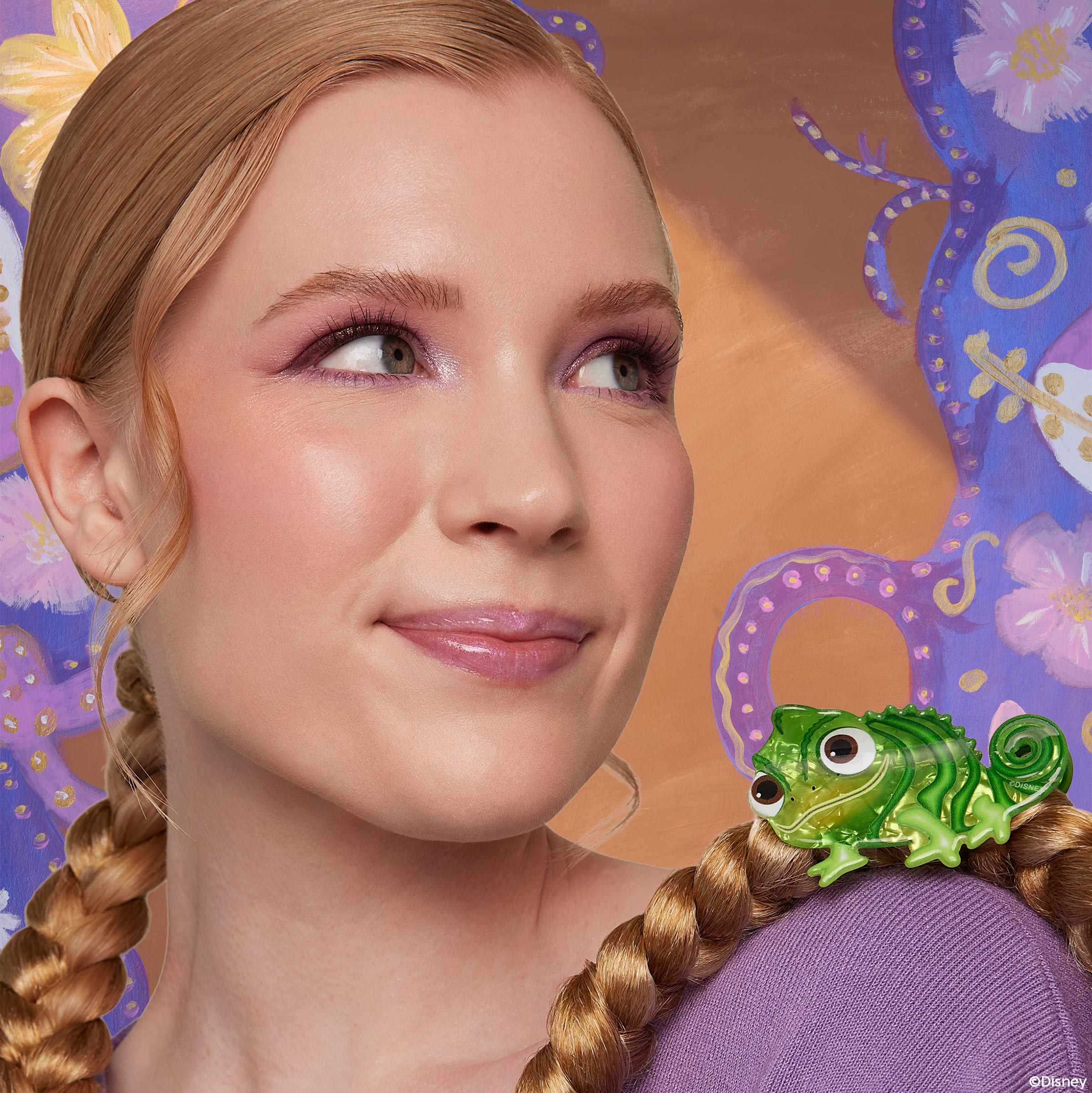 Tangled Pascal Hair Clip