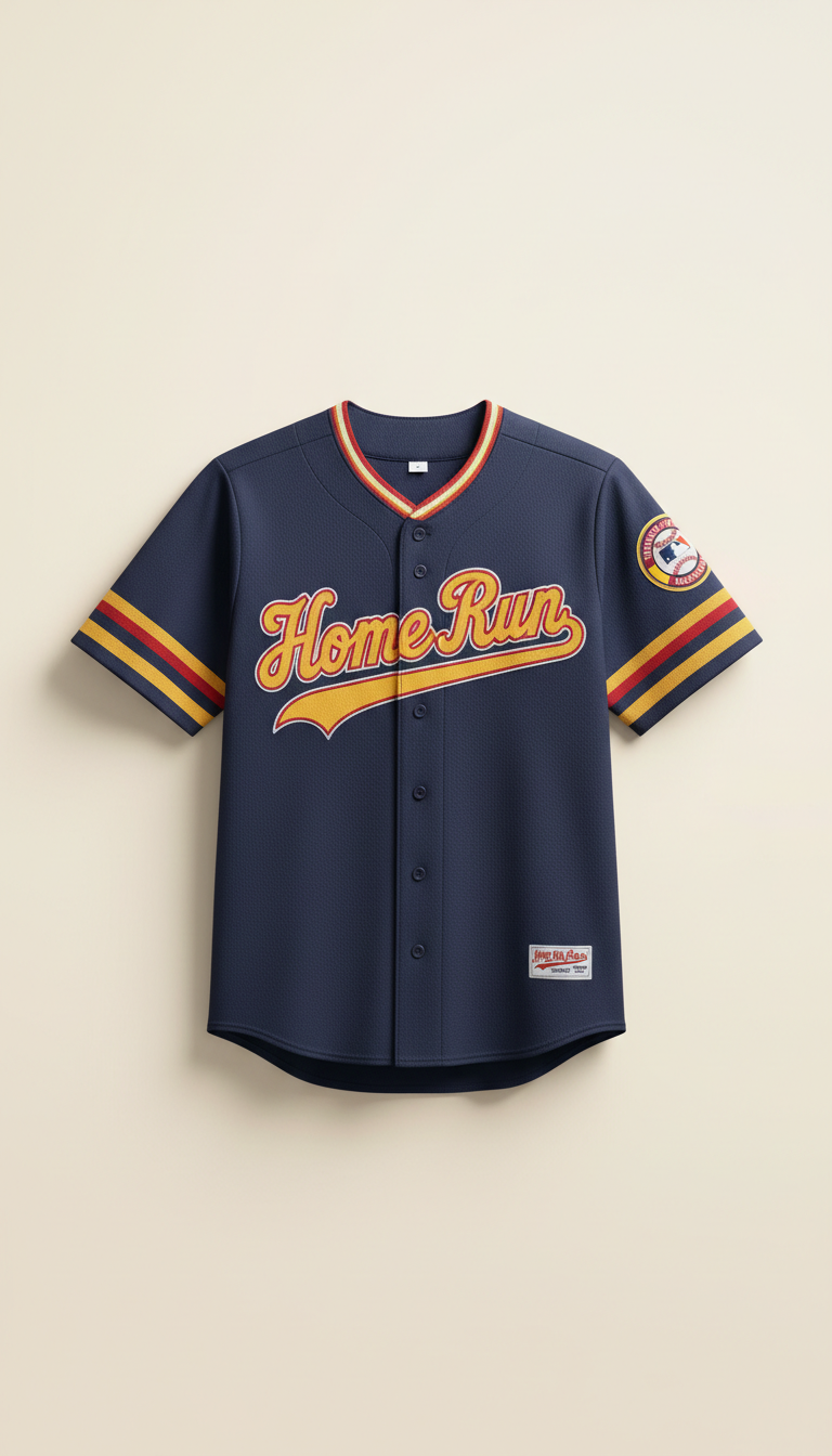 Authentic MLB Jersey with Classic Stitching